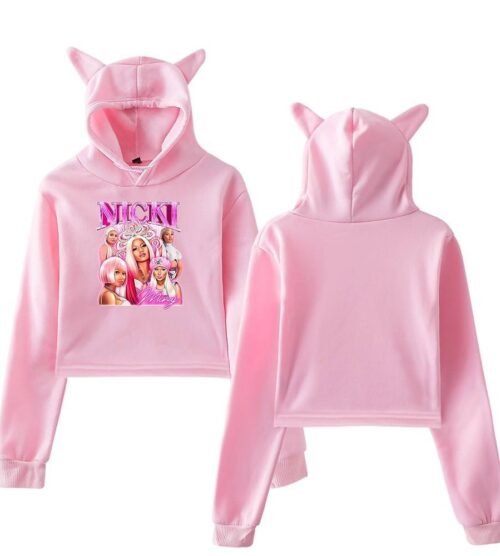Nicki Minaj Cropped Hoodie #2