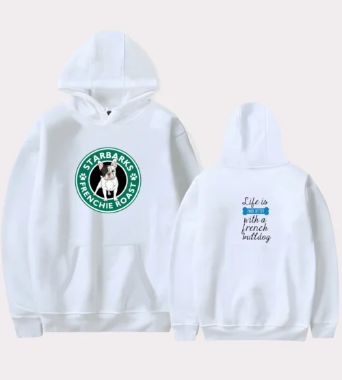 French Bulldog Hoodie #w211