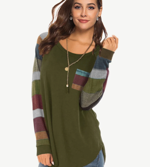 Striped Long Sleeve Shirt