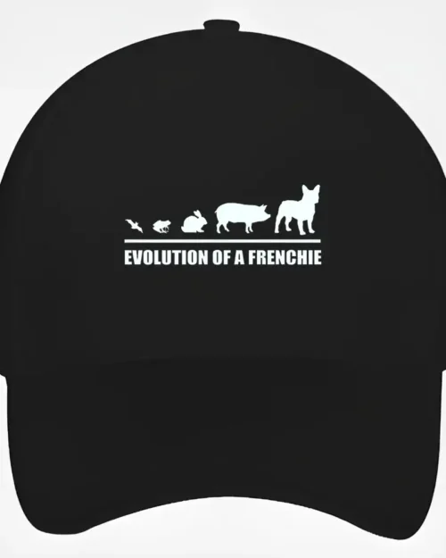 French Bulldog Baseball Cap #507- Evolution of a frenchie
