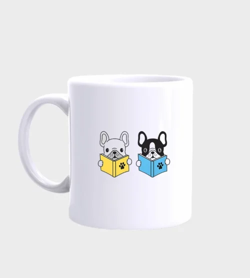 French Bulldog Mug #107 Reader