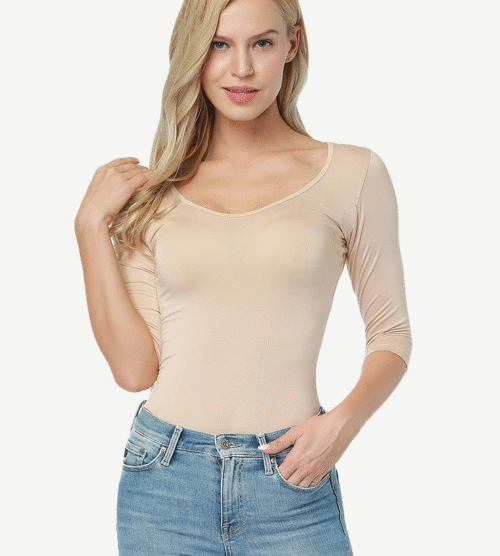 Undershirt Long Sleeve Shapewear