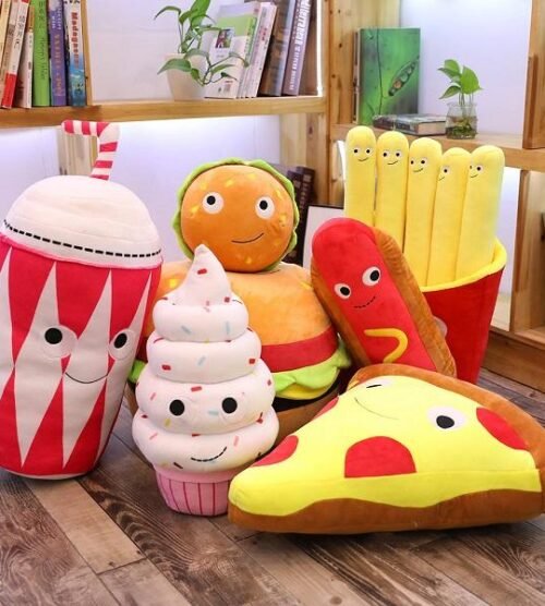 Plush fast Food Pillow #1 (P43)