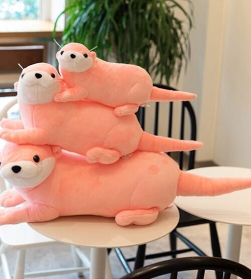 Plush Otter Pillow #1 (P26)