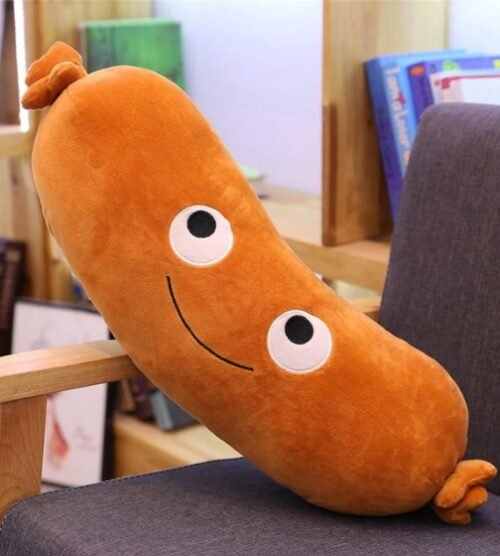 Plush Sausage Pillow #1 (P30)