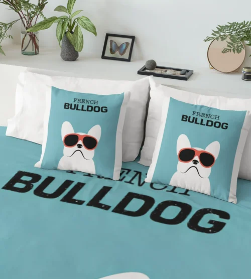 French Bulldog Bedsheets + 2 Pillowcases #6