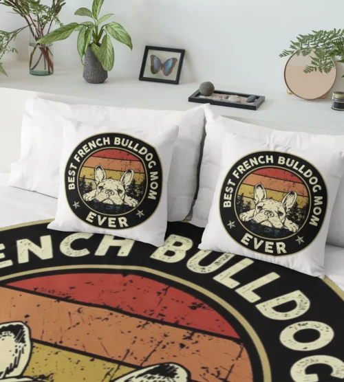 French Bulldog Bedsheets + 2 Pillowcases #8