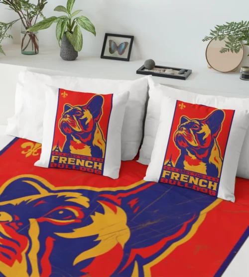 French Bulldog Bedsheets + 2 Pillowcases #9