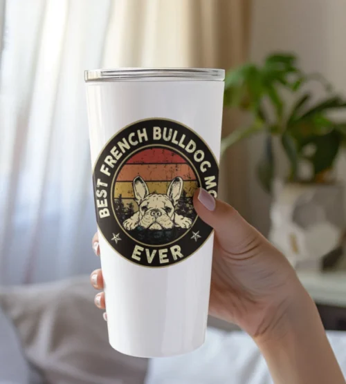 French Bulldog Water Bottle #6
