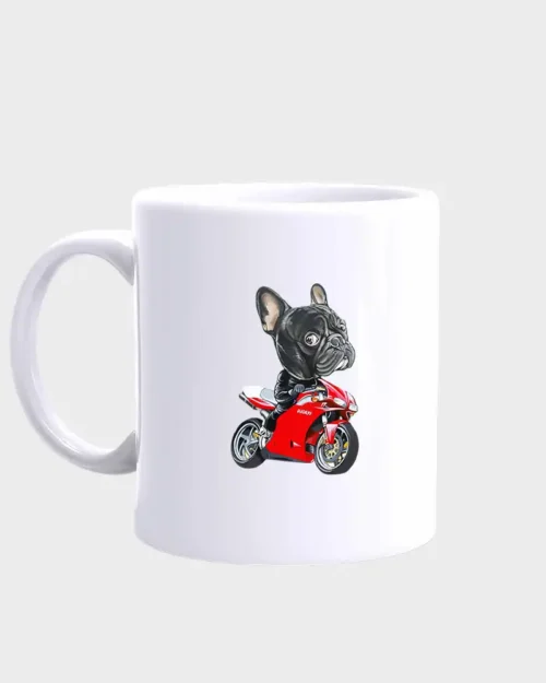 French Bulldog Mug #514 bike