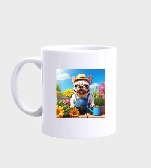 French Bulldog Mug #507 farmer