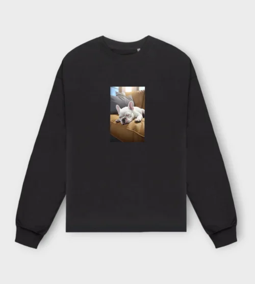 French Bulldog Sweatshirt #510 + GIFT- Sleepy