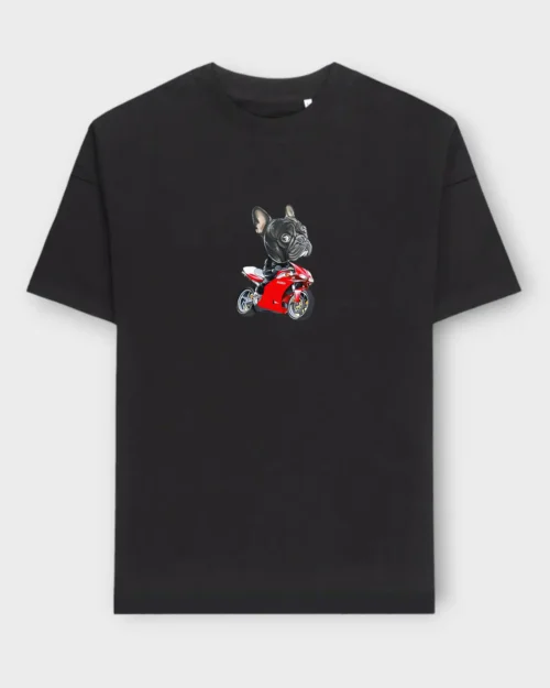 French Bulldog T-Shirt + GIFT #504- Bike
