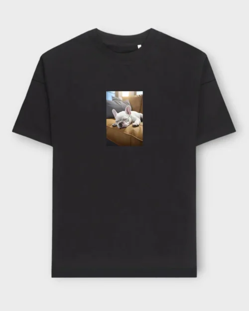 French Bulldog T-Shirt + GIFT #500- sleepy