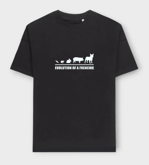 French Bulldog T-Shirt + GIFT #501- Evolution of a frenchie