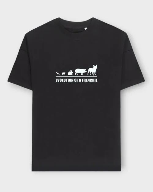 French Bulldog T-Shirt + GIFT #501- Evolution of a frenchie