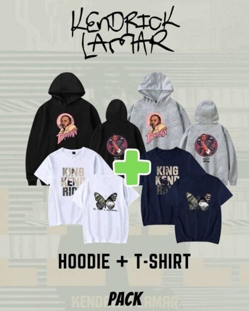 Kendrick Lamar Pack: Hoodie + T-Shirt