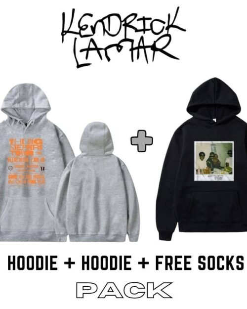 Kendrick Lamar Best Sellers Pack: Hoodie + Hoodie