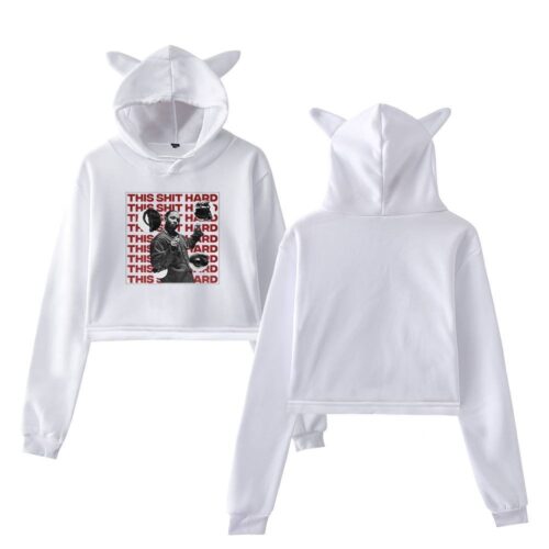 Kendrick Lamar Cropped Hoodie #16