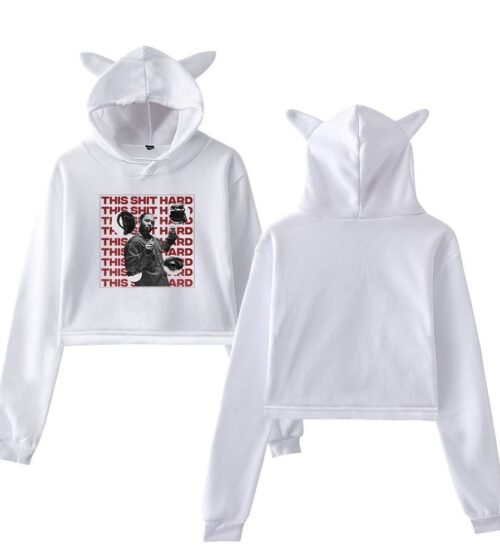 Kendrick Lamar Cropped Hoodie #16