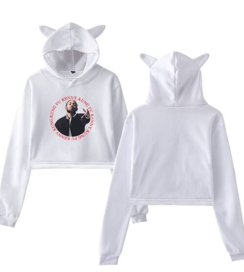 Kendrick Lamar Cropped Hoodie #17