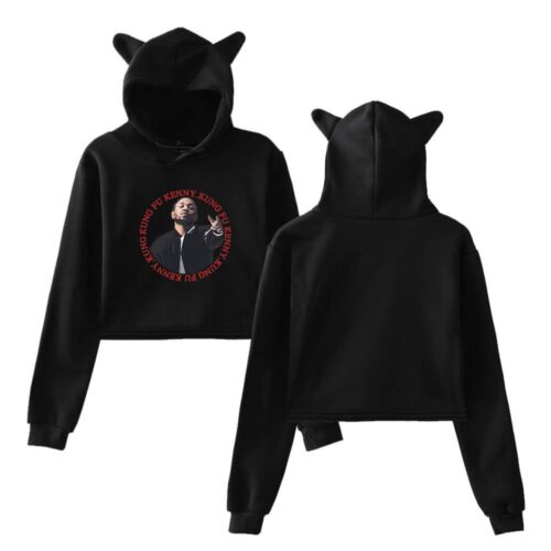 Kendrick Lamar Cropped Hoodie #17