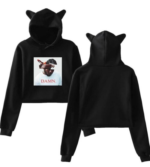 Kendrick Lamar Cropped Hoodie #18