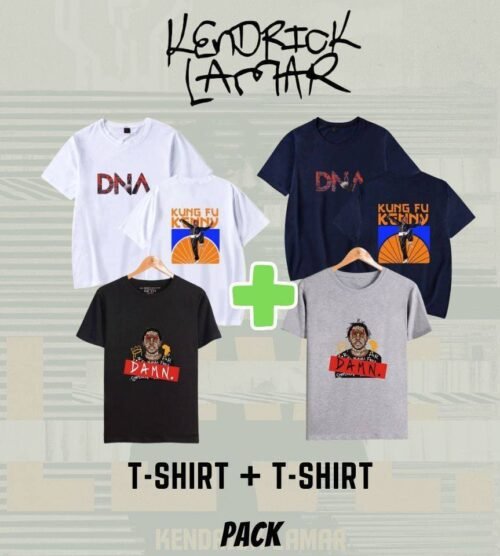 Kendrick Lamar Pack: T-Shirt + T-Shirt