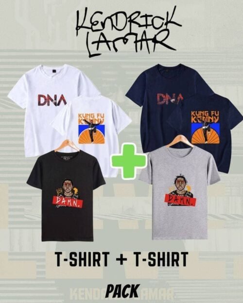 Kendrick Lamar Pack: T-Shirt + T-Shirt