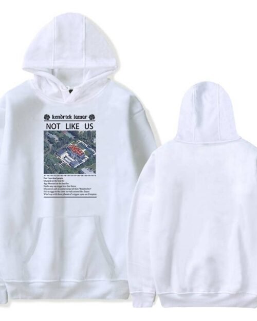 Kendrick Lamar “Not Like Us” Hoodie #1