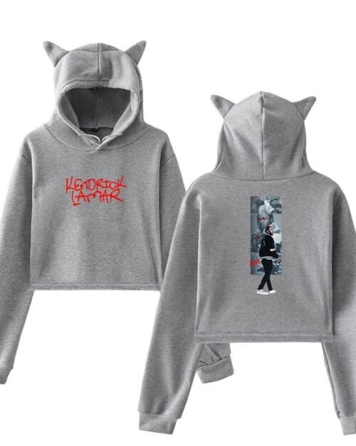 Kendrick Lamar Cropped Hoodie #26