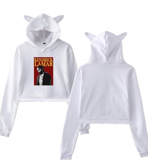 Kendrick Lamar Cropped Hoodie #11