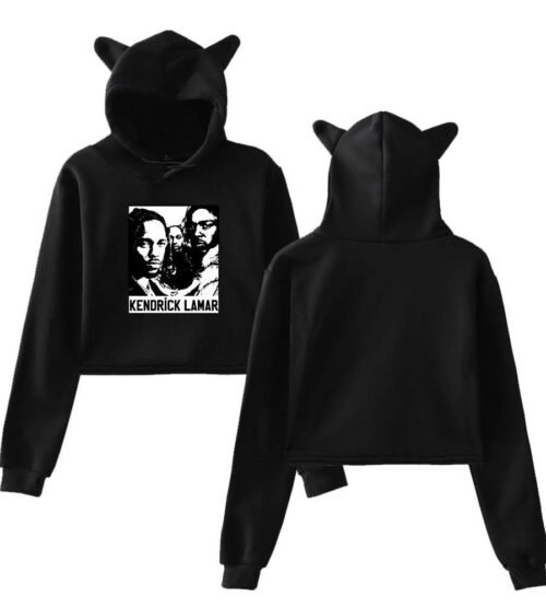 Kendrick Lamar Cropped Hoodie #14