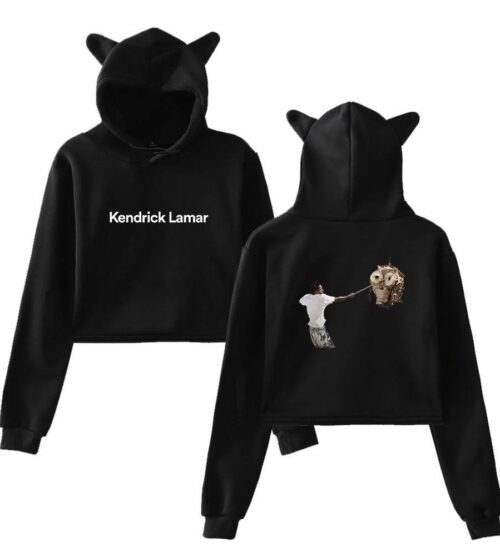 Kendrick Lamar “Not Like Us” Cropped Hoodie #4