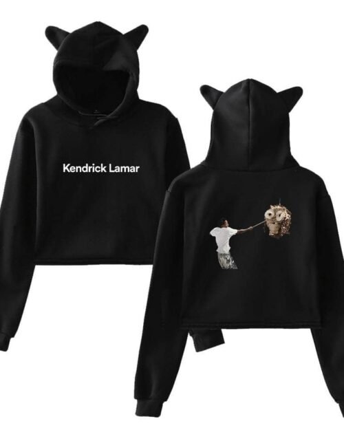 Kendrick Lamar “Not Like Us” Cropped Hoodie #4