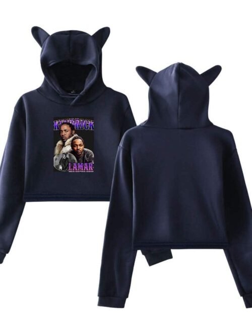 Kendrick Lamar Cropped Hoodie #13