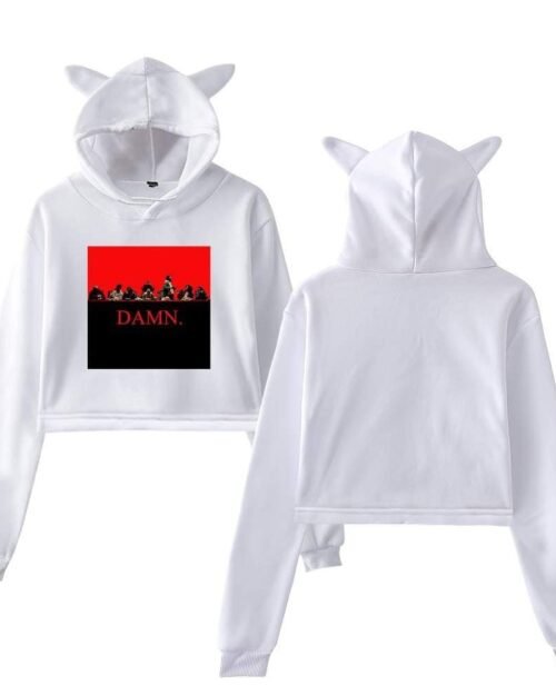 Kendrick Lamar Cropped Hoodie #12