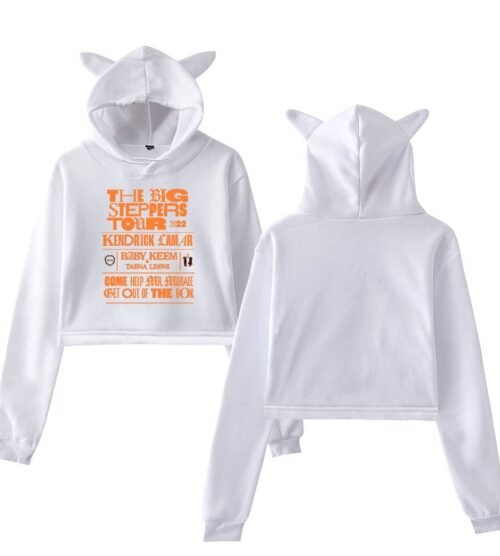 Kendrick Lamar 2022 Concert Cropped Hoodie