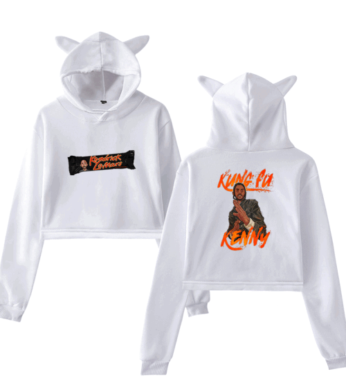 Kendrick Lamar Cropped Hoodie #1