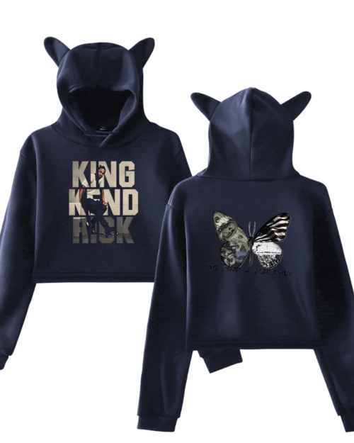 Kendrick Lamar Cropped Hoodie #3