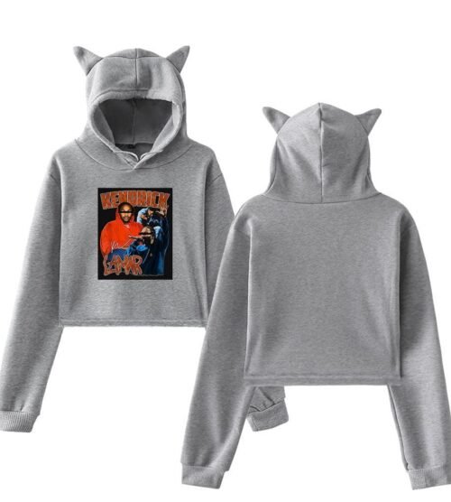 Kendrick Lamar Cropped Hoodie #7