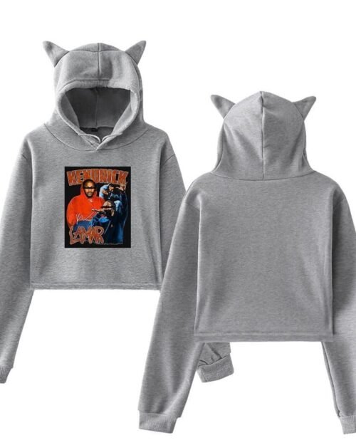Kendrick Lamar Cropped Hoodie #7