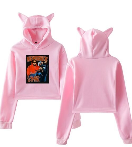 Kendrick Lamar Cropped Hoodie #7