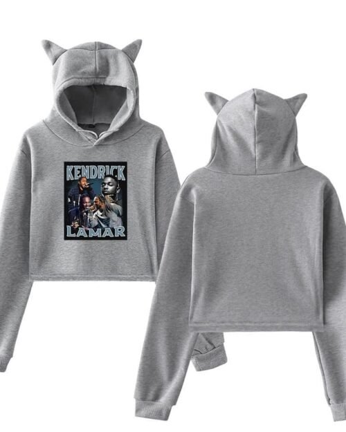Kendrick Lamar Cropped Hoodie #8