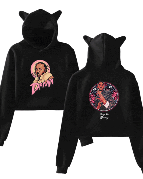 Kendrick Lamar Cropped Hoodie #5