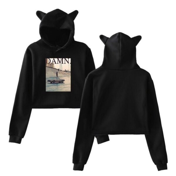 Kendrick Lamar Cropped Hoodie #9 - Image 4