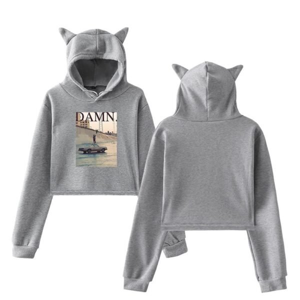 Kendrick Lamar Cropped Hoodie #9 - Image 2