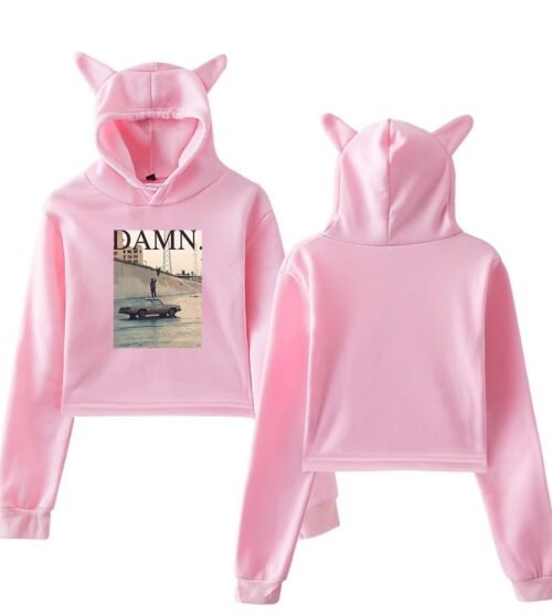 Kendrick Lamar Cropped Hoodie #9