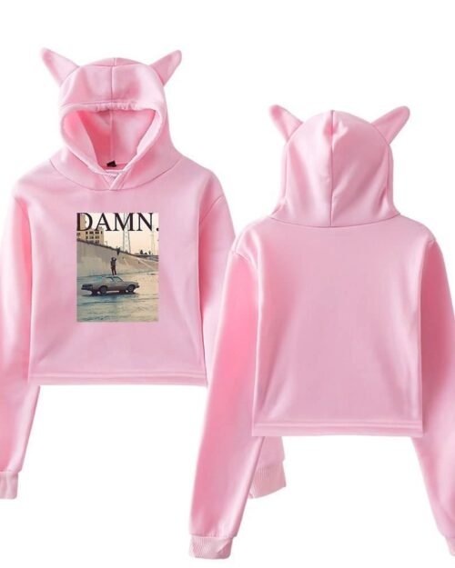 Kendrick Lamar Cropped Hoodie #9