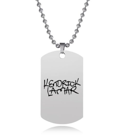 Kendrick Lamar Stainless Steel Necklace (For Guys)